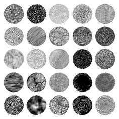 a bunch of different types of fingerprints on a white background stock photo, images and