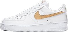 Casual Nike Custom Sneakers, Nike Casual Custom Sneakers For Sports Events, Casual White Nike Air Force 1 For Sports, White Custom Sneakers With Embroidered Logo For Sports, Nike Air Force 1 Low, Air Force 1 Low, Nike Air Force 1, Stylish Sneakers, Air Force 1