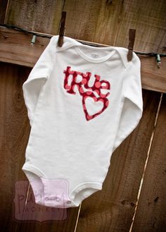 True Love - Punky Valentine Onesie, bodysuit, shirt $22.00 Bodysuit Shirt, True Love, Valentines Day, Valentines, Handmade Gifts, Unique Jewelry, Trending Outfits