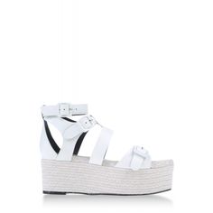 Pierre Hardy White Leather & Raffia Platform Sandal Luxury High Heels, Heels Design, Heels Collection, Dressy Sandals, Shoes Ideas, Bridal Heels, Wedges Style, Pierre Hardy, Only Shoes