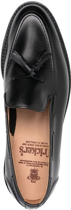 Elevate your style effortlessly with these luxurious black calf leather loafers. The tassel detail adds a touch of sophistication, while the branded leather sole ensures all-day comfort. With an almond toe and low block heel, these loafers are perfect for any day or night look. Luxurious black calf leather Tassel detail Branded leather sole for added comfort Almond toe and low block heel Tassel Bag, Prada Designer, Tassel Loafers, Low Block Heels, Balenciaga Designer, Leather Tassel, Night Looks, Leather Loafers, Calf Leather