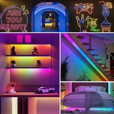 Flexible Neon Led Strip Lights Led Design, Led Strip Lights, Led Strip Light, Strip Lights, Dream House Decor, Led Neon, Led Strip Lighting, Led Strip, Neon Lighting