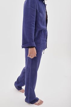 This unisex and elegant costume features a pair of luxurious linen pants and a matching shirt, made from premium quality flax fabric. Designed for comfort and style, these trousers are available in plus sizes and can be custom tailored to ensure the perfect fit. With their relaxed fit and comfortable feel, these lounge wear pieces are ideal for any occasion. Upgrade your wardrobe with this timeless linen set that effortlessly combines fashion and functionality. The set includes:  SHIRT Oversized shirt with classic collar Long sleeves without cuffs 2 pockets on the shirt Length 70 cm/28 in PANTS Loose fit Elasticated waist band 2 side pockets Custom sizes are available Pay your attention before place the order! You can choose several options: Pants only Shirt only (top of the suit) Set (shi Luxury Timeless Custom Fit Suits, Plus Size Lounge Wear, Trousers And Shirt, Plus Size Lounge, Linen Set, Luxury Linen, Custom Tailoring, Shirt And Pants, Pant Shirt