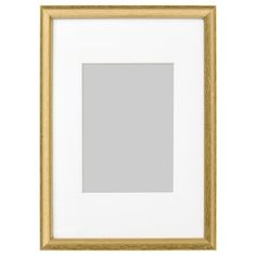 SILVERHÖJDEN frame, gold, 8x10" - IKEA 3 Picture Frame, Decoration Originale, Wall Decor Pictures, 10 Picture, Decorating With Pictures, Ikea Furniture, Paper Frames, Picture Frame Wall, Recycled Wood