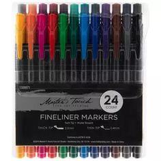 faber fineliner marker markers 24 assorted colors