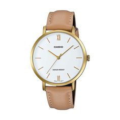 Casio Quartz, Brown Watches, Wooden Watch, Analog Watch, Stylish Sneakers, Leather Band, Daniel Wellington, Quartz Watch, Perfect Pair