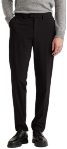 Versatile Tapered Leg Dress Pants With 4-way Stretch, Versatile 4-way Stretch Tapered Leg Dress Pants, Ankle-length Dress Pants With Elastic Waistband And 4-way Stretch, Stretch Business Casual Dress Pants With Elastic Waistband, Stretch Dress Pants With Elastic Waistband For Business Casual, 4-way Stretch Dress Pants With Elastic Waistband For Work, Athleisure Cargo Pants For Workwear, Solid Stretch Work Pants With Tapered Leg, Stretch Solid Work Pants With Tapered Leg