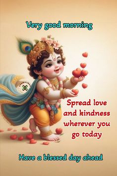 an image of lord ganesha with good morning message