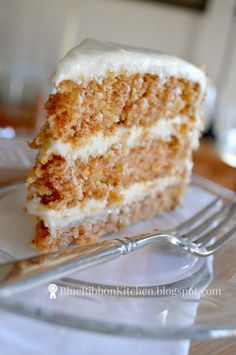 a piece of cake sitting on top of a glass plate