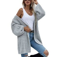 Product Description: Cozy And Cool, This Open-Front Cardigan Is A Must-Have Layering Piece Designed With Long Sleeves And An Open-Knit Fabric. Knit 100% Acrylic Machine Wash Imported Size L Us/6 Bnwt Boutique Item Makes A Great Gift! Bust: 37-38.5" Waist: 29" Hip: 39.5" Length: 31" Msrp $60 Open To Reasonable Offers Fast Shipping Bundle & Save *Crossposted Smoke Free Home Causal, Comfy, Cozy, Winter, Fall, Autumn, Gray, Wide Sleeve Open Front Oversized Contemporary Minimalist Business Professional Workplace Wear Blazer Blouse Holiday Party Tiktok Classic Classy Trendy Business Casual Contemporary Minimalist #Gift One Size Gray Long Sleeve Cardigan, Gray One Size Long Sleeve Cardigan, Gray Long Sleeve Cardigan, Oversized Gray Cable Knit Cardigan, One Size Sweater Coat For Spring, Trendy Oversized Gray Sweater Coat, Oversized Gray Knit Cardigan, Trendy Gray Cardigan For Cold Weather, Oversized Gray Cardigan For Cold Weather