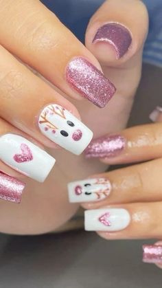 50+ Stunning Winter Nail Art Designs for Christmas and Beyond - HubPages Winter Nails Acrylic