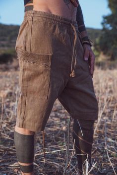 ❂ Walnut Bark Herbal Dye Short Hemp Short Pants ❂☼ Natural Dye • Hemp Cotton Pants . 55% hemp, 45% organic cotton ☼⫸⫸ SIZE ⫸⫸S, M, L and XLPlease check the sizing chart in the last picture⫸⫸ MATERIALS ⫸⫸We focus on natural materials and aim to support traditional crafts and ancient skills ~striving to go deeper to the source of all materialsOur vision is to be able to connect with each being involved in the making from the very source,Being able to Source the most ethical, fair trade, Eco and co Bohemian Linen Bottoms With Pockets, Bohemian Brown Relaxed Fit Bottoms, Bohemian Brown Cotton Shorts, Brown Linen Bottoms With Pockets, Bohemian Bottoms With Pockets Short Length, Bohemian Style Short Bottoms With Pockets, Bohemian Short Bottoms With Pockets, Hemp Pants, Pixie Skirt