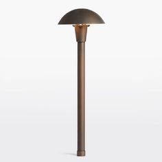 an outdoor lamp on a white background