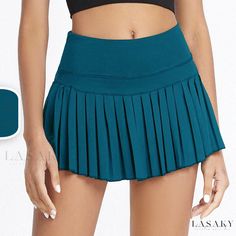 Lasaky - High-Waisted Shorts for Outdoor Activities and Fitness with Quick-Dry Properties and Pocket Design Yoga Skirt, Running Skirt, Running Clothing, Plus Size Patterns, Fitness Shorts, Football Game Outfit, Exercise Gym, Tennis Skirts, Baby Hair Clips