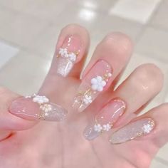 Her Nails, Fake Nails With Glue, Pretty Gel Nails, Really Cute Nails, Soft Nails, Jelly Nails, Nail Swag, Kawaii Nails, Nail Polishes