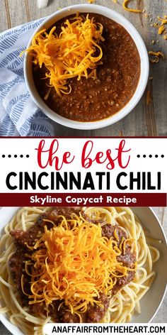 White bowl of chili with shredded cheese on top. Chili Copycat Recipes, Food Network Chili Recipes, Chili's Chili Recipe Copycat, Copycat Chili Recipes, Chilis Chili Copycat Recipes, Gold Star Chili Copycat Recipe, Chili Without Beans Recipe, 3 Way Chili, Cincinnati Chili Seasoning Recipe