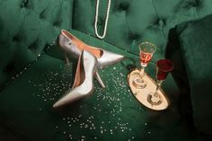 New Years Product Photography, Party Photos Aesthetic, Party Product Photography, Christmas Still Life Photography, Shoe Product Photography, Holiday Product Photography, Christmas Product Photography, Evelyn Hugo Aesthetic, Fashion Product Photography