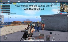 the video game is playing on pc with bluestacks 4, and it's free to play