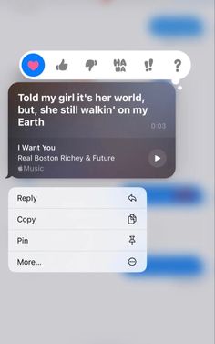 the text message is being displayed on an iphone's screen, and it appears to be