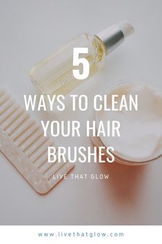 How To Clean Combs And Hair Brushes, How To Clean Combs, Hair Buildup, Clean Hairbrush, Natural Bristle Brush, Boar Bristle Brush, Wood Comb, Wooden Brush, Paddle Brush