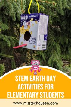 While we celebrate Earth Day in April, there is never a bad time to learn about ways to help the earth, nature, and the birds and animals that live on it. This blog post details 3 engaging activities all designed with a bird theme. They are the perfect way to incorporate STEM into your study of birds or thematic unit. All of these activities focus on the importance of recycling and how we can use recyclables to make something new. Head over and read this blog post then add them to your lessons. Nature Activities For Kids, Spring Classroom