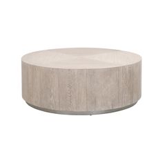 a round wooden table with metal base and wood grained finish on the top, isolated against a white background