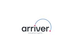 the logo for arriver is shown on a white background