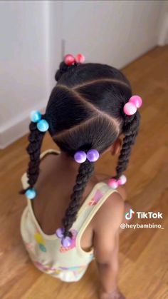 Biracial Girls Hairstyles Kids, Biracial Hairstyles For Kids, Mixed Girl Hairstyles Kids, Toddler Hairstyles Girl Black, Mixed Toddler Hairstyles, Toddler Hairstyles Girl African American, Babygirl Hairstyle, Kids Natural Hairstyles, Mixed Kids Hairstyles