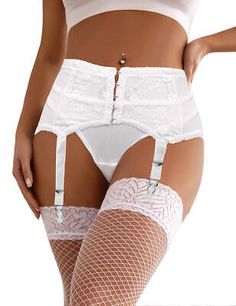 Find ideas๏ฟฝand inspiration for Sexy White Sheer Clasp High Waist Garter Belt Suspender Plus Size 8-22 Lingerie, Intimates & Sleep High Waist Lingerie, Mens Fancy Dress, 20s Dresses, Oktoberfest Costume, Fancy Dress Accessories, Lace Garter, Plus Size Vintage, Corset Lingerie, Lace Corset