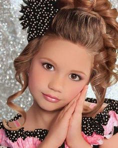 Makeup For Pageant, Kid Makeup, Recital Makeup, Baby Pageant