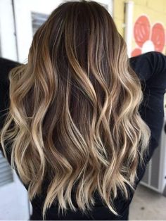 Ombre Hair Blonde, Brown Hair With Blonde Highlights, Hair Color Light Brown, Ombré Hair, Balayage Hair Blonde, Ombre Hair Color