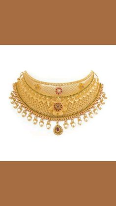 Chokar Design Jewelry In Gold Latest, Gold Choker Set, Cover Necklace, Jewellery Video, Antique Necklace Gold, Unique Gold Jewelry, Unique Gold Jewelry Designs, Gold Jewelry Designs, Bridal Necklace Designs