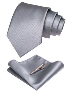 PRICES MAY VARY. Material: jacquard woven silk blend, texture is silky smooth soft. Size:3.15 inches (8cm) wide and 58 inches(147cm) long;Handkerchief 10 inches x 10 inches(25cm x 25cm), Tie Clip: 2.32inches(5.9cm) Package include:Necktie+Pocket Square+Tie Clip High Quality Assurance: 1200 careful stitches make your necktie heavy weighted and elastic. Easy to tie a beautiful knot. Refund: You can apply for a refund if you are not satisfied We are a professional tie manufacturer.We focus on ties Silk Pocket Square For Business, Elegant Solid Pocket Square For Business, Elegant Solid Color Pocket Square For Business, Silk Suit And Tie Accessories With Satin Finish, Classic Satin Business Suit And Tie Accessories, Successful Men, Jacquard Weave, Special Features, Tie And Pocket Square