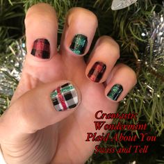 Plaid You Came Color Street, Badass Nails