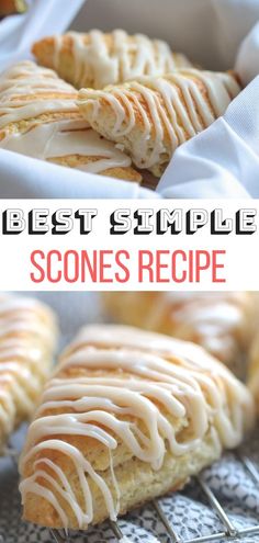 the best simple scones recipe is so easy to make and it's delicious