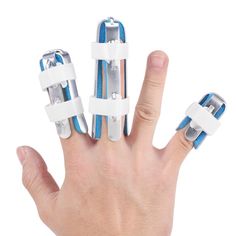 Features: Designed for broken fingers, help them recover. Protect broken fingers from being hurt again. Inside sponge can buffer the force to prevent injuries. High-quality medical material, professional craft. Suitable for use all day and night. Specifications: Item Type: Finger Splint Material: Aluminium, Sponge Quantity: 1pc Color: As Pictures Show Size: S: 4.5 x 3.5cm         M: 7.5 x 3.5cm          L: 9 x 3.5cm Weight: Approx.8~15g Package List: 1 x Finger Splint 1. Our listing price includes the value of goods,packaging cost,and export taxes,not including international duties. 2. duties,taxes,and charges are not included in the item price or shipping fee. 3. The duties are buyers' responsibility.Please check with your country's customs office determine what these additional costs wil Broken Finger Splint, Broken Finger, Massage Dos, Finger Splint, Finger Hands, Family Secrets, Posture Corrector, As Pictures, Personal Health