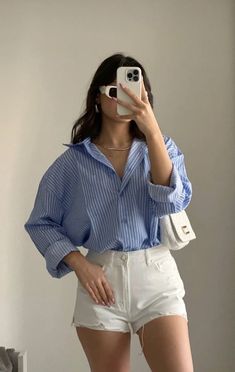 Short Sleeve Polo Outfit, Look Boho Chic, Looks Pinterest, Casual Day Outfits, Classy Work Outfits, Causual Outfits, Crop Top Outfits, Cute Swag Outfits, Girly Fashion