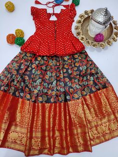 Dress Models, Kids Lehenga