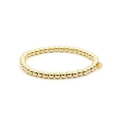 These 4mm gold bead stretch bracelets are the perfect everyday accessory.  Lightweight and comfortable to wear, these bead bracelets are a must have in every jewelry box! Made of 100% 14k gold beads on a stretch band. Available in any size. Can be worn as a anklet.  *Do not over stretch Bead Stretch Bracelets, Stretch Band, Stretch Bands, Bead Bracelets, Everyday Accessories, Beaded Stretch Bracelet, Bracelet Stack, Stretch Bracelet, Gold Beads