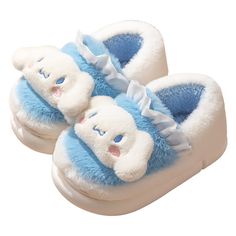 PRICES MAY VARY. Cute Cartoon Slippers: These Slippers Are Adorned With Adorable Kawaii Cartoon Animals, Adding An Irresistible Cuteness Factor That Makes Them A Joy To Wear. Variety Of Patterns, Styles, And Sizes: They Come In Three Charming Patterns, Two Delightful Styles, And Three Adult Sizes, Ensuring There's A Perfect Pair For Everyone. Plush Comfort: These Slippers Are All About Comfort, Thanks To Their Soft Plush Uppers And Linings. Whether You're Indoors Or Outdoors, It Feels Like Walking On Fluffy Marshmallows, Providing A Truly Delightful Walking Experience. Anti-Slip And Quiet: Engineered With An Anti-Slip Imitation Tire Pattern, These Slippers Offer Exceptional Grip To Prevent Slips While Walking. Additionally, The Soft Sole Effectively Absorbs Floor Noise, Ensuring Each Step Indoor Outdoor Slippers, Winter Heels, Plush Slippers, Cute Slippers, Kawaii Shoes, Stormy Night, Outdoor Slippers, Kawaii Plushies, Fuzzy Slippers