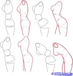 how to draw the human body for beginners step by step with pictures and instructions