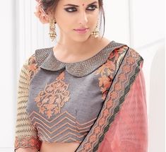 Blouse Designs Latest Boat Neck, Blouse Designs Catalogue, Boat Neck Blouse