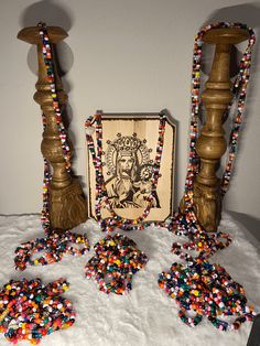 Religious Altars, See You Again Soon, See You Again, Ritual, Necklace Etsy, Beaded Necklace, Etsy Gift Card, Bring It On, Things To Come