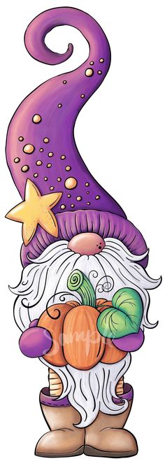 an image of a gnome with stars on his head