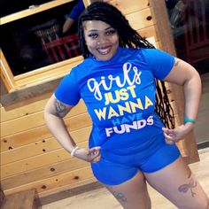 Girls Just Wanna Have Fund$ Fun & Flirty Short Set Royal Blue 88% Polyester/ 12% Spandex Small: 1/2 Medium: 4/6 Large: 8/10 Xl: 12/14 *Please Feel Free To Make An Offer* Buy With Confidence @Fashionreesta’s Closet Fast & Serious Shipper Save 10% On Bundles Please Feel Free To Ask Any Questions You May Have :-) #Shortset #Shorts #2piece #Girlsjustwannahavefund$ #Summerset #Summer #Tshirt #Polyester Blue Jean Shorts With Built-in Shorts For Beach, Blue Squat-proof Shorts, Soffe Shorts, Summer Tshirt, Superdry Women, Big Butty Shorts, American Eagle Shorts, Orange Shorts, Brown Shorts