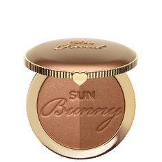 The ultimate secret for creating believable, sun-kissed radiance, Sun Bunny Natural Bronzer by Too Faced stars a duo of subtly shimmering shades. Whether you use these separately to shape and subtly contour or blend the two to achieve a bespoke shade suited to your skin tone, the versatility of this bronzer will be the key to your success. Blending effortlessly, the velvety powder is a dream to use, creating a rich, healthy-looking tan that’s sure to attract many an envious glance. What’s more, along with the entire Too Faced range, you can rest assured that this is cruelty-free. Too Faced Chocolate, Best Bronzer, Duo Tone, Hey Gorgeous, Matte Bronzer, Deep Skin, Makati