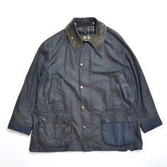 ad eBay - Barbour BEDALE Oiled Coat Jacket navy blue Men Used British made 90s 3warrant - Buy Now, click the link (eBay) Navy Utility Jacket With Button Closure For Winter, Vintage Navy Outerwear For Outdoor, Vintage Navy Outerwear For Winter, Classic Winter Utility Jacket For Streetwear, Classic Utility Jacket For Winter Streetwear, Classic Navy Outerwear With Flap Pockets, Navy Cotton Windbreaker With Pockets, Navy Cotton Sport Coat For Winter, Classic Blue Outerwear For Streetwear