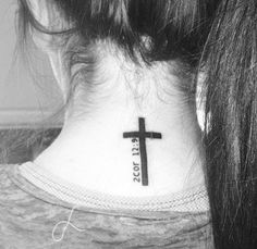 Tattoo 27 Tattoo, Bible Tattoos, 16 Tattoo, Bible Verse Tattoos, Tier Tattoo, Verse Tattoos, Dream Tattoos, Cross Tattoo, A Cross