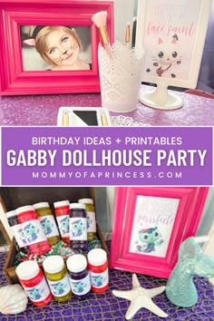 Get inspired with these Gabby's Dollhouse party ideas. From colorful Gabby Dollhouse birthday decorations that transform your space into a whimsical wonderland to engaging activities, we've got everything you need. Creative favors ideas that guests will adore and make the party unforgettable with our exclusive FREE printables. Embrace the Gabby's Dollhouse party theme in every detail, creating a purr-fectly delightful day filled with fun, imagination, and feline friends! Gabby Cat Craft Ideas, Gabby Dollhouse Favors, Gabby Dollhouse Free Printable, Gabby Dollhouse Diy Party, Gabbys Dollhouse Free Printables, Gabbys Doll House Birthday Party Ideas, Gabby’s Dollhouse Party Ideas, Gabby’s Dollhouse Party Games, Gabby Dollhouse Activities