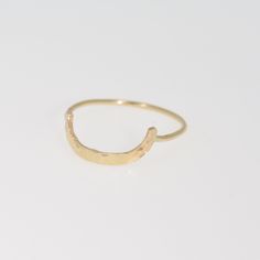 Super cute and dainty gold filled hammered open arc ring. Minimalist ring- great to stack with other. Beautiful handmade ring , great as a gift. Modern minimalist and beautiful item. Delicate and simple for everyday. You can combine stacking with this allipse ring: http://etsy.me/2dFw1sM Made from 100% gold filled. All my jewelry are packed in an elegant gift box. If you want to give it as a gift you can specify the address and I'll be happy to send it on your behalf. More rings: https://www.ets Minimalist Gold Ring, Jewelry Dainty, Gold Filled Ring, Ring Minimalist, Minimalist Ring, Ring Dainty, Minimalist Rings, Dainty Ring, Stackable Rings